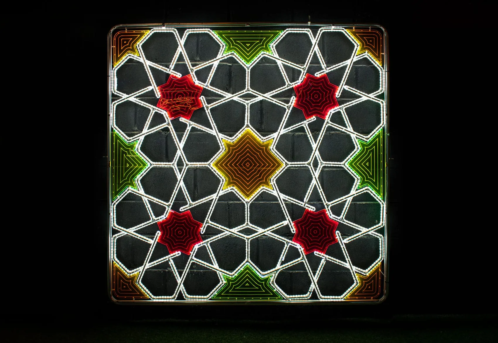 Mosaic geomètric multicolor